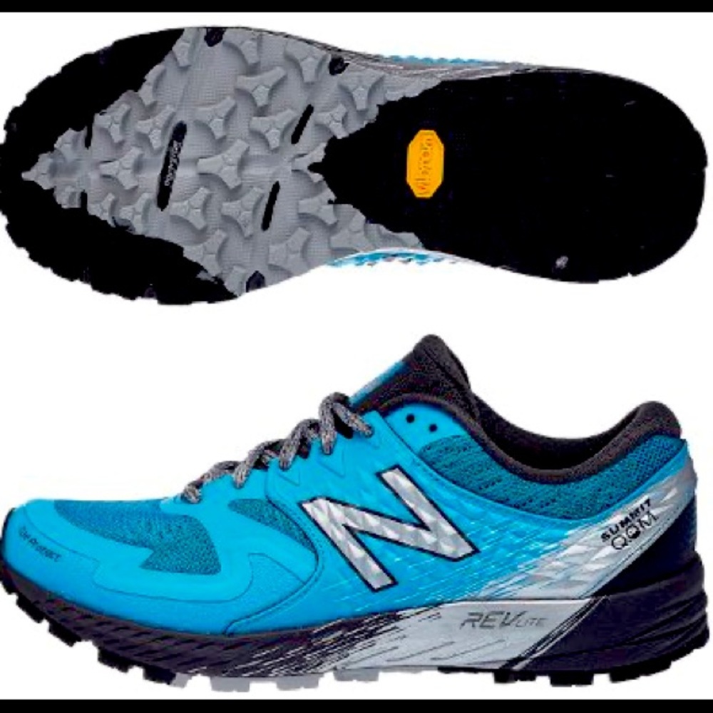 New Balance Women’s Summit QOM Polaris/Magnet Trail Runner Shoes